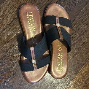 Italian shoemakers women’s neema thong sandals